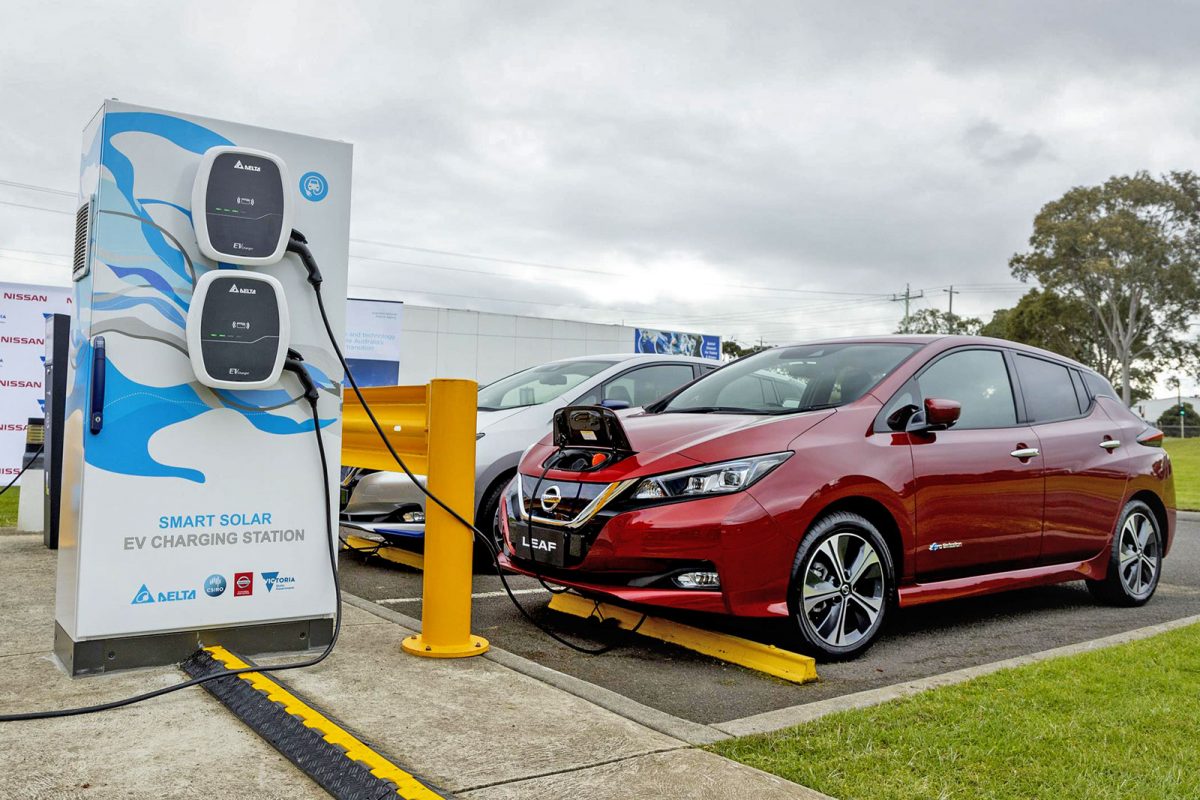 Nissan & CSIRO team up in Australian based EV solar power charging